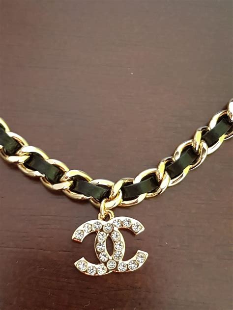 chanel choker chain|chanel choker vintage.